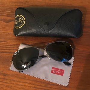 Ray-Ban Polarized Cockpit Sunglasses RB3362
